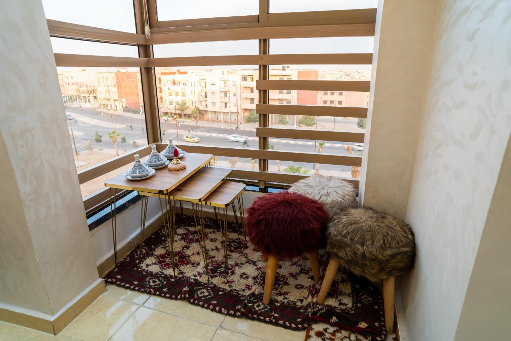L'Horizon Aeroport Appartement Marrákes Kültér fotó